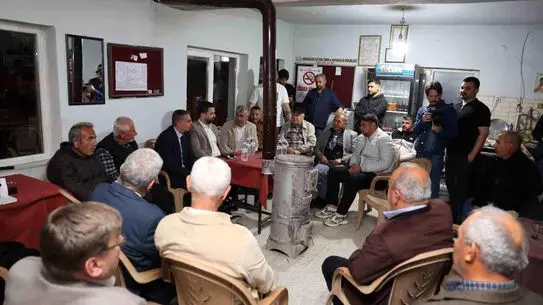 Şimşek, Halıtlı ve Karayenice'de Mahalle Ziyaretiyle Yerinde Yönetim Sözü Verdi