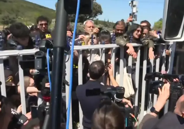 Fenerbahçe sahasında Tedesco ve oyuncular