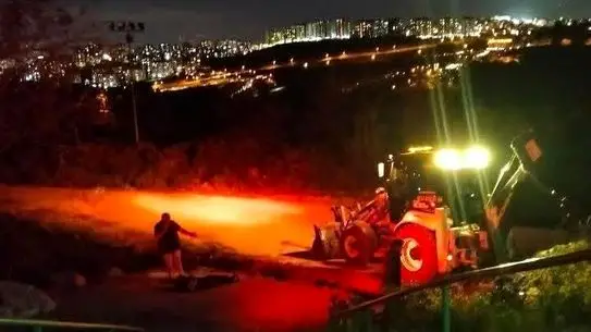 İzmit’te Altyapı Çalışması Sırasında Doğal Gaz Kaçağı Oluştu