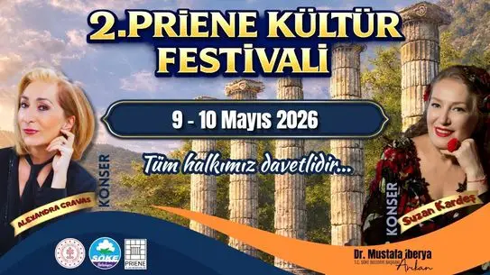 Söke'de Priene Kültür Festivali Başlıyor: Antik Kentin Büyüsü Şehrin Sokaklarını Saracak