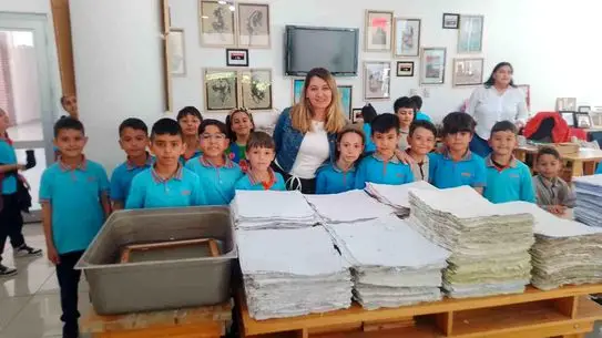 İlkokul Çocukları Geri Dönüşüm Atölyesinde Pratik Bilgi Kazandı