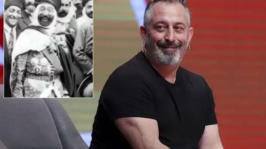 Cem Yılmaz, 1926'ya Ait Fas Sultanı Görüntüsüyle Mizahını Konuşturdu