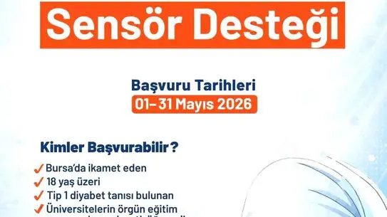 Bursa Büyükşehir Belediyesi'nden Diyabetli Üniversite Öğrencilerine Sensör Desteği