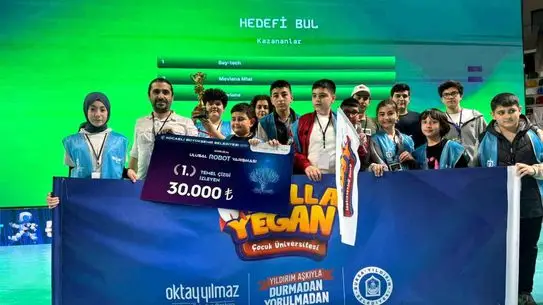 Yıldırım'ın Minik Bilimcileri Türkiye Şampiyonu Oldu