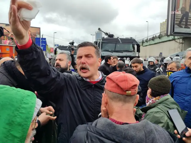 Gözaltına alınan protestocular