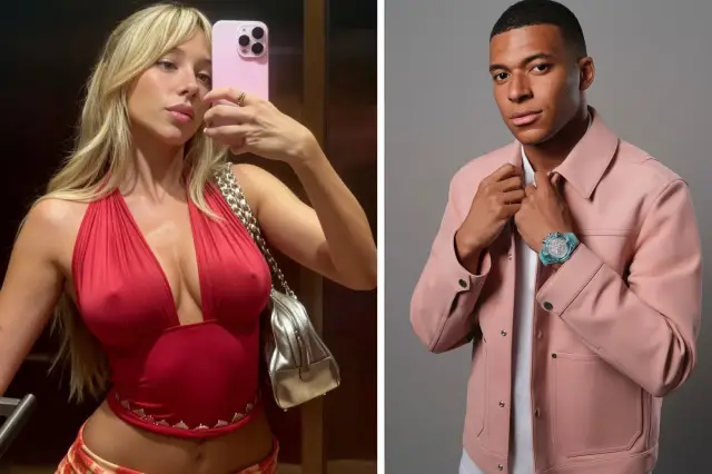 Mbappé ve Ester Exposito sahilde