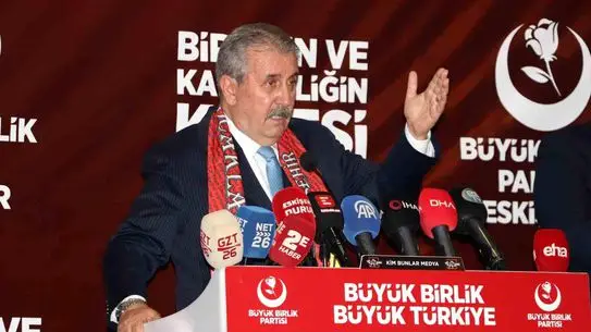 BBP Lideri Destici'den Nüfus Uyarısı: 50 Milyon Altına Düşebilir