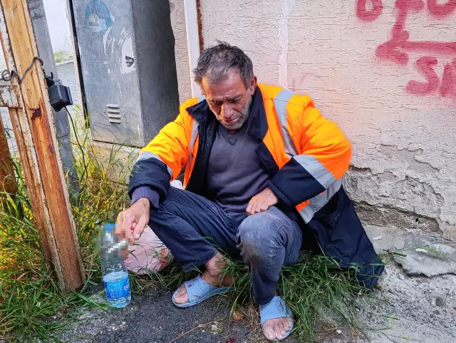 Saldırı sonrası yaralı adamın fotoğrafı