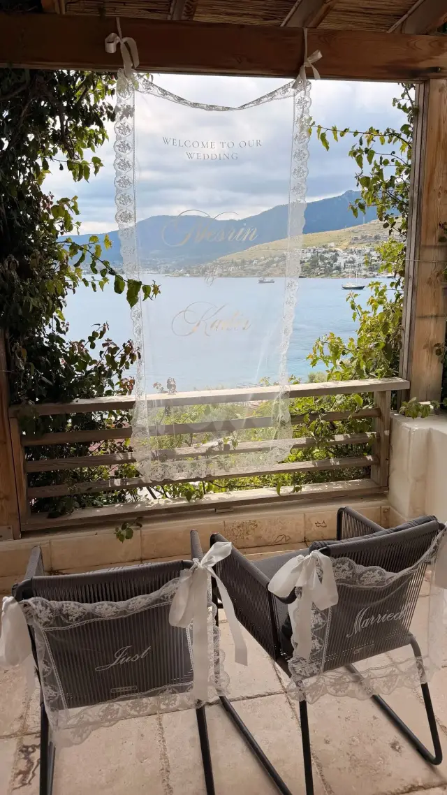Evlilik töreninden bir kare