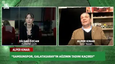 Alper Kınar'dan Süper Lig Analizi: Samsunspor'un Puan Kaybı ve Galatasaray'ın Şampiyonluk Umudu