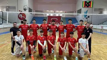 Erzurum GSK Yıldız Erkek Voleybol Takımı Türkiye Finallerine Katıldı