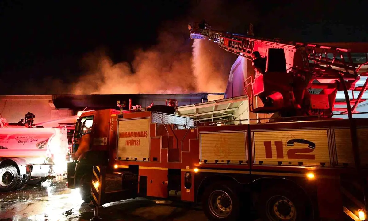 Kahramanmaraş İtfaiyesi Nisan’da 801 Olayı Hızla Çözdü