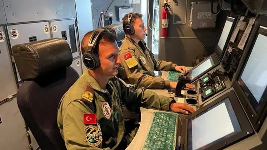 Ortak keşif uçuşlarından bir anlık görüntü
