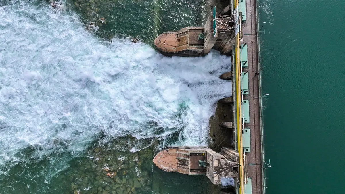 Adana barajlarının su seviyesindeki artış