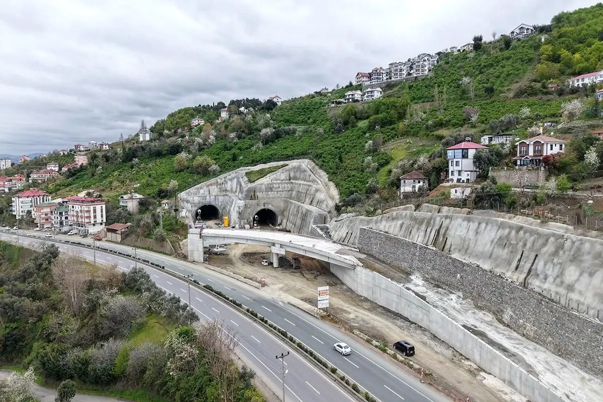 Güney Çevre Yolu Projesi kapsamında Trabzon'un yeni ulaşım hattı