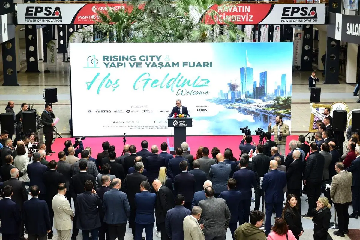 Bursa’da Rising City Fuarı Rekor Ziyaretçi Sayısıyla Ekonomik Canlılık Getirdi