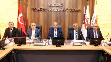 Elazığ Sanayi Sitesi'nde yapılan toplantı