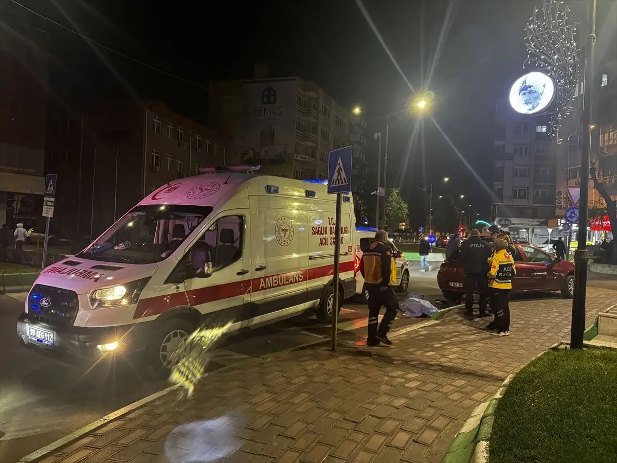Kırklareli'nde 70 Yaşındaki Yaya Trafik Kazasında Hayatını Kaybetti