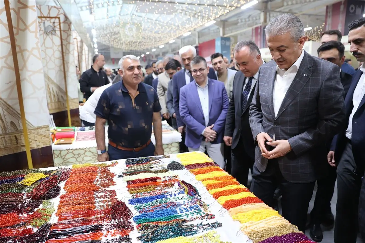 Mardin'de İkinci Tespih Fuarı Açıldı: Yerel Zanaatkarlar Sahne Aldı