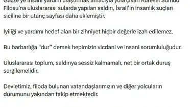 Küresel Sumud Filosu'na saldırı anı