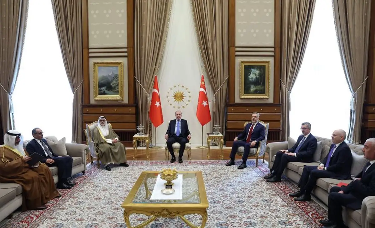 Erdoğan, Kuveyt Dışişleri Bakanı Al‑Sabah ile Görüşmelerini Tamamladı