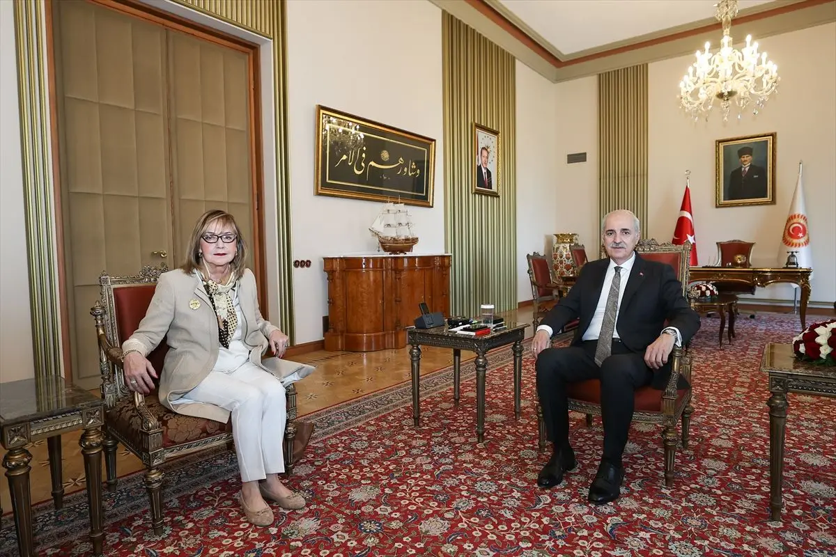 TBMM Başkanı Kurtulmuş, Bosna Hersek Büyükelçisi Çolaković ile Ankara’da Görüştü