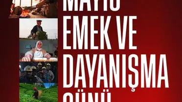 Erdoğan, 1 Mayıs Emek ve Dayanışma Günü'nü İşçi Kardeşlerine Kutladı