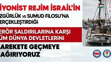 Eğitim-Bir-Sen, İsrail'in Yardım Filosu Operasyonunu Kınadı ve Uluslararası Hukuk Çağrısı Yaptı