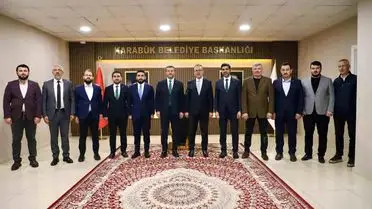 Dr. Mehmet Muharrem Kasapoğlu, Karabük’te Belediyeyi ve Kardemir’i Ziyaret Etti