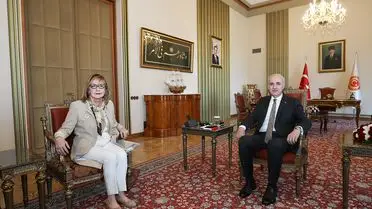 TBMM Başkanı Kurtulmuş, Bosna Hersek Büyükelçisi Çolaković ile Ankara’da Görüştü