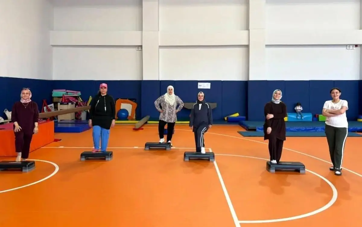 Bayburt TRSM'den Kadın Hastalara Moral Dolu Spor ve Doğum Günü Şenliği