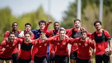 Kayserispor antrenman görüntüsü
