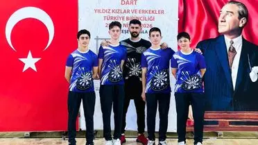 Ayaz Ortaokulu Dart Takımı Türkiye Şampiyonası'nda 5. Oldu