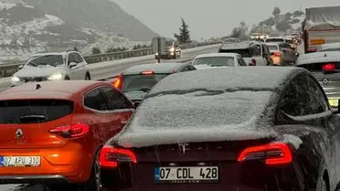 Antalya’da Mayıs Sürprizi: Yüksek Kesimlerde Kar Yağdı