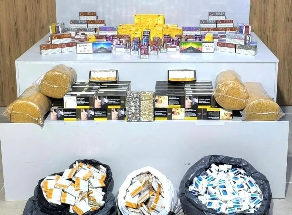 Samsun kaçak tütün operasyonu