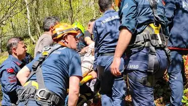 Samsun Atakum’da Kayalık Bölgesinde Düşen Kişi Hızlı Müdahale Sonrası Hastaneye Kaldırıldı