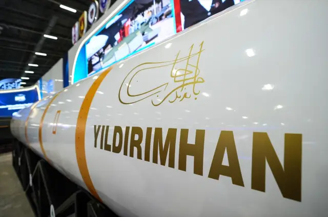 Yıldırımhan füzesinin teknik şeması