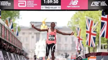 Sebastian Sawe, Londra Maratonu'nda 1:59:30 ile Tarihe Geçti