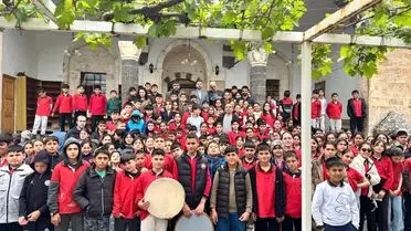 ÇEDES Projesiyle Çermik’te 150 Öğrenci Ulu Camii’de Tarihi Keşfetti