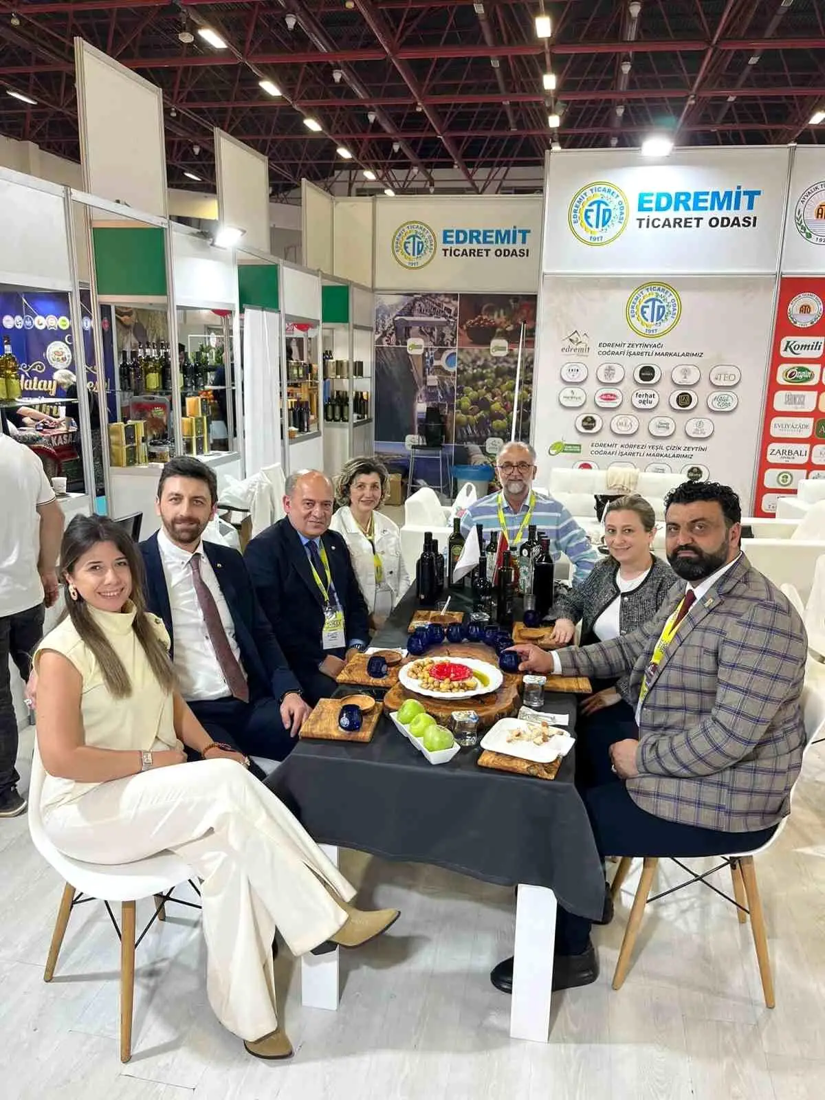 YÖREX fuarında Edremit ve Havran ürünleri