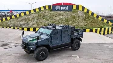 Nurol Makina, Saha 2026’da Elektrikli Zırhlı Araç eNMS‑L’yi Tanıttı