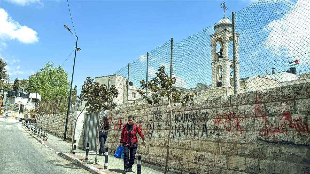 Doğu Kudüs ve Batı Şeria’da Filistinli Hristiyanlar Artan İsrail Saldırılarına Karşı Endişeli