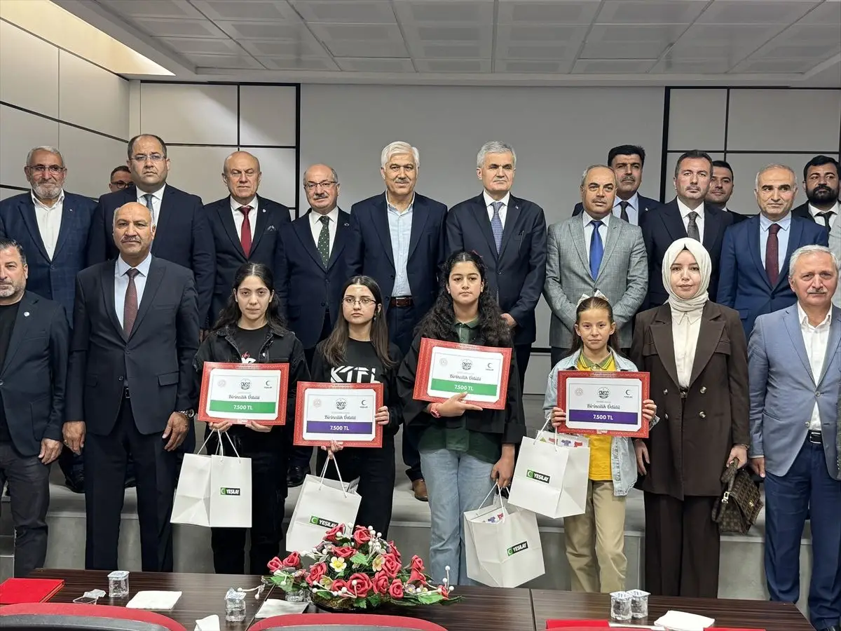 Kahramanmaraş’ta Sağlıklı Nesil Yarışması’nda Öğrenciler Ödül Aldı