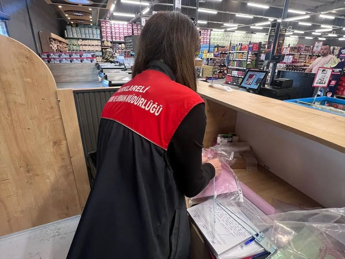 Lüleburgaz’da Gıda Denetimlerinde Hijyen Kuralları Sıkılaştırıldı