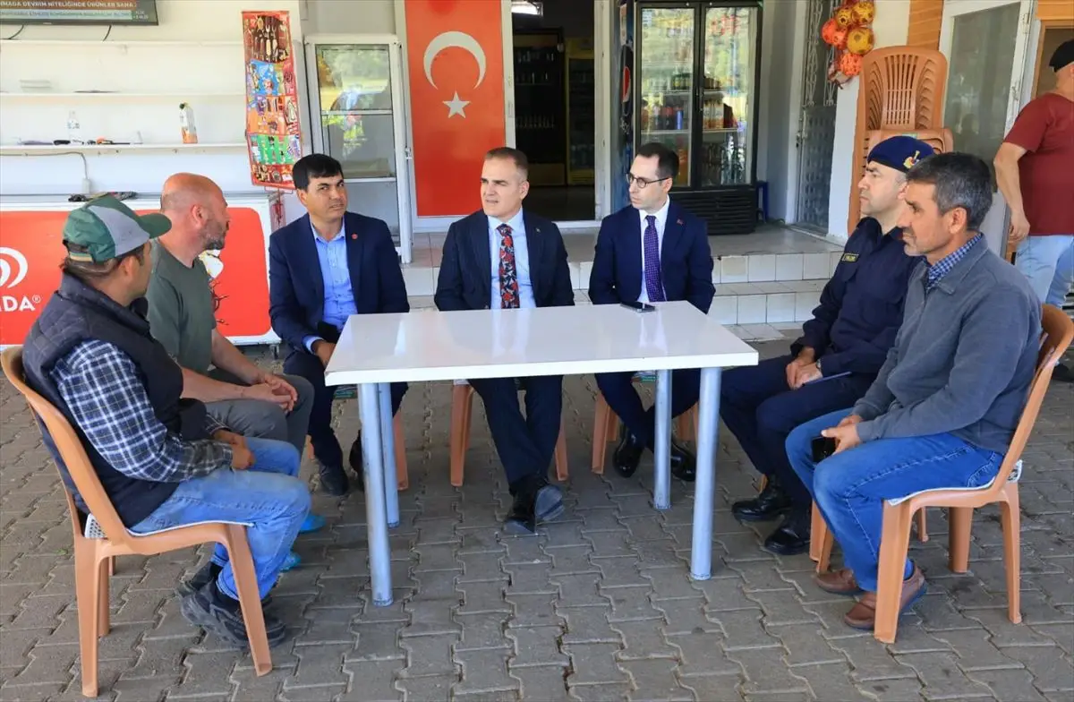Muğla Valisi İdris Akbıyık, Ula’da Halkla Buluştu ve Taleplerini Dinledi
