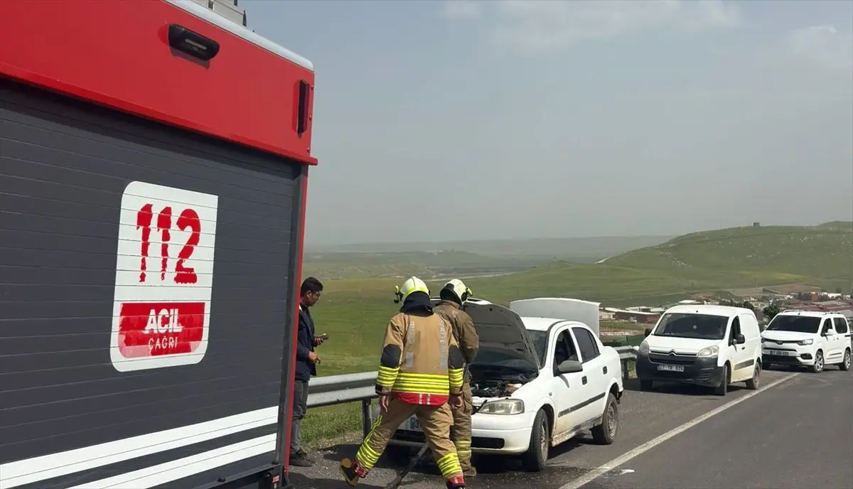 Cizre'de Araçta Gaz Kaçağı Kontrol Altına Alındı