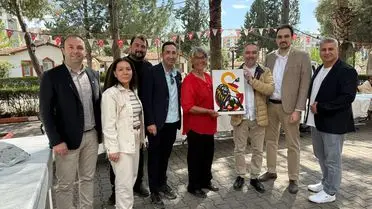 Ziyaret sırasında fotoğraf