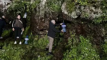 Dambalı Dağı'nda Binlerce Kişi Hıdırellez Coşkusunu Kutladı