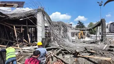 Kalıp kayması sonucu çökme