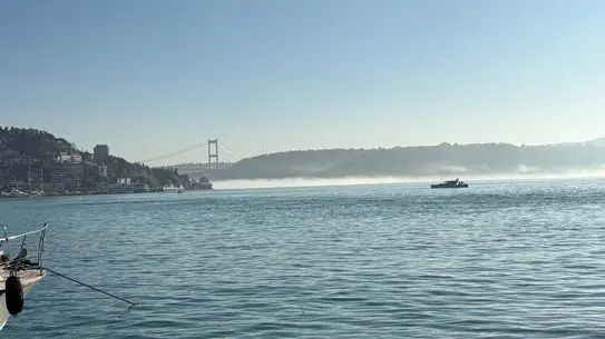 İstanbul’da sisli sabah manzarası